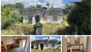PICTURES: Cosy cottage awaiting transformation in Laois heritage town on sale for a bargain