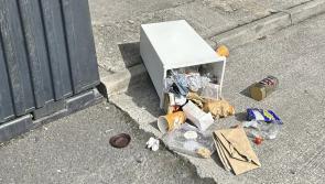 Disgusting: household waste dumped outside Laois shop