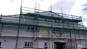 Work underway to make big Laois hall in Portlaoise safe for sport