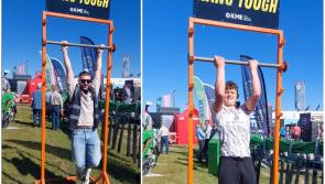 WATCH: Laois culchie takes on Carlow townie to see who's tougher at Ploughing 2024