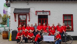 Clonaslee High Nelly Club donates over €35,000 to Laois parish 
