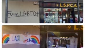 Laois SPCA turns homophobic vandalism into sign of unity