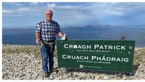 Laois man surpasses halfway point in 100 mile target to raise funds for charity dear to his heart