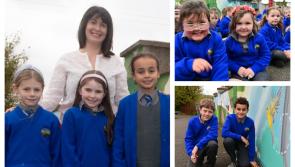 PICTURES: Knock National School unveils their magnificent new mural painted by its students