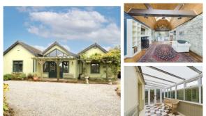 PICTURES: Charming three-bedroom home perched on 1.2 acre site in Laois on the market for €350,000