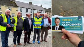 Aspiring Laois Fine Gael man on General Election canvas in Laois and Offaly
