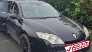 Laois Gardaí seize car after pulling it over for speeding