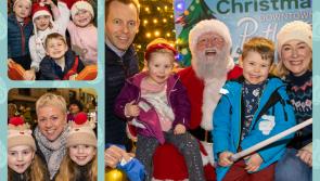 IN PICTURES: Santa stars in Laois at captivating Christmas light switch-on in Portlaoise