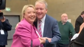 WATCH: Brian Stanley arrives at Laois Count Centre 