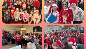In Pictures: Laois children hold carol service in nursing home