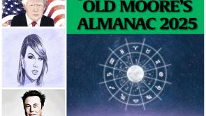 Swifty baby as Musk and Trump lives under threat Old Moore's Almanac's 2025 predictions 