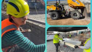 Volunteer women builders to the fore in Laois in Jehovah's Witnesses Kingdom Hall build in Portlaoise
