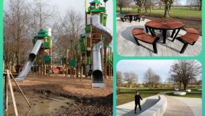 In PICTURES: Countdown on to completion of Laois town's new playground