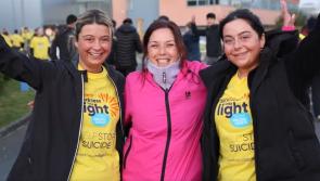 WATCH: Portlaoise shines at Darkness into Light event 
