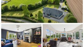 PICTURES: Stunning Laois bungalow with over an acre and massive garage 

