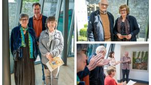 PICTURES: Laois art collection celebrating creative aging on display in Stradbally 
