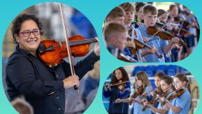 Laois school children star in 'Fiddle Fiesta'