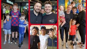 PICTURES: 'We love Laois' the 2 Johnnies host a huge Laois Applegreen party