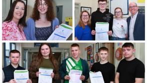 PICTURES: Laois students' joy on Leaving Cert results day in Portarlington 
