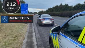 Speeding Mercedes driver earns garda station pit stop over F1 speeds on M7 in Laois