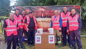 Laois firefighters in Stradbally collect at Electric Picnic for children's cancer charity