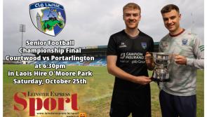 LIVE BLOG: Portarlington and Courtwood meet for the second time in Laois GAA SFC County Final