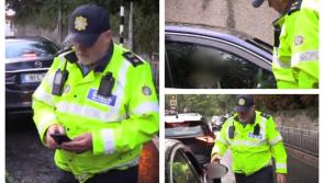 'Do you realise how dangerous that is?' -  Gardaí catch distracted driver outside busy school 