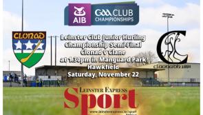 LIVE UPDATES: Clonad take on Clane in Hawkfield for a spot in the Leinster Club JHC final