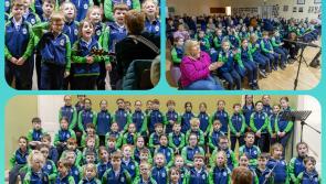 PHOTOS: Laois school children launch song about Irish Famine in Errill