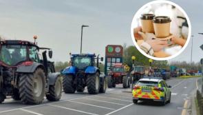 WATCH: Show of unity in Laois as business rallies behind Portlaoise fuel protesters