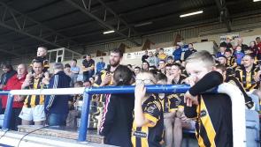 WATCH: Zane Keenan gives a rousing speech after Camross win Laois senior hurling
