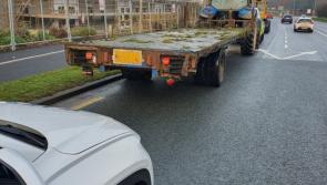 Gardaí intercept two agricultural vehicles 'with barely a functioning light between them'