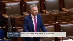 WATCH: Laois Minister sparks Dáil row after 'Putin's Puppets' dig