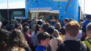 WATCH | Mad queues and rush to get into Aldi tent at the #Ploughing in Carlow 