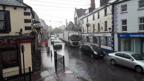 WATCH Thundery heavy rain in Portlaoise as forecasted by Met Éireann