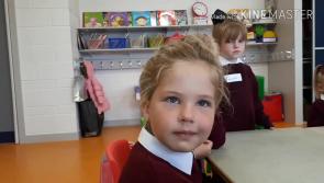 Back to School: Is this the best hairstyle sported by a Junior Infant? We think so! Watch to see her turn around.