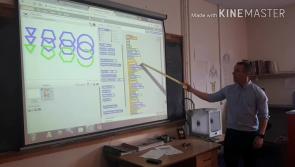 Portlaoise College has introduced a coding subject and the first years are loving it...