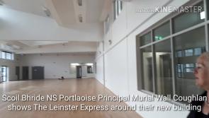See how Junior Infants are settling in at the spacious new Scoil Bhride NS in Knockmay, Portlaoise