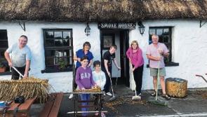Turning back the clock on thatching at Laois pub costs 