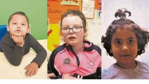 Kolbe special kids enjoy PE helped by Scoil Chriost Rí students in Laois
