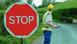 Laois County Council advises of stop go system