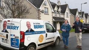 Former PD man backs Dr Cathal Berry