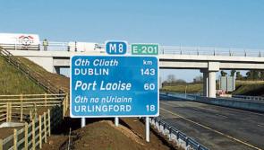 Ten week M8 Northbound Laois lane closure planned  
