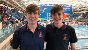 Medals and glory for Mountrath CS swimmers Christopher Carew and Ryan Flynn