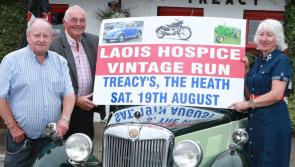 Laois Vintage  vehicle run for hospice ready to roll