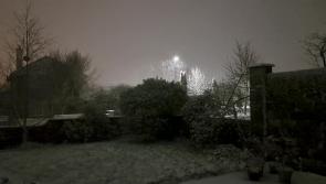 WATCH: Heavy snow hits Laois #sneachta