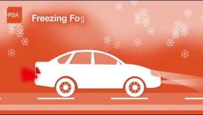 WATCH Road Safety Authority advice if driving in #fog