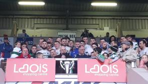 WATCH - The moment Portlaoise captain Conor Boyle gets his hands on the Jack Delaney Cup
