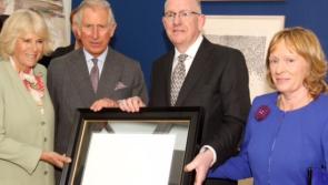 Prince Charles welcomed to Kilkenny by Laois TD and Minister 