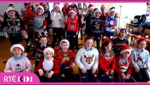 WATCH: Laois children at Paddock NS are Christmas RTÉ Youtube stars
